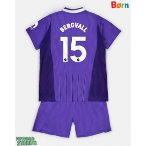Tottenham Hotspur Lucas Bergvall #15 Replika Babytøj Tredje sæt Børn 2026-27 Kortærmet (+ Korte bukser)